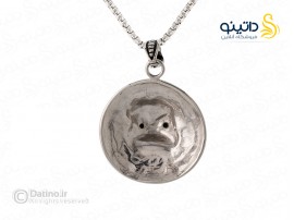 گردنبند مردانه نماد شیر با چشم نگین دار jewellery-10005