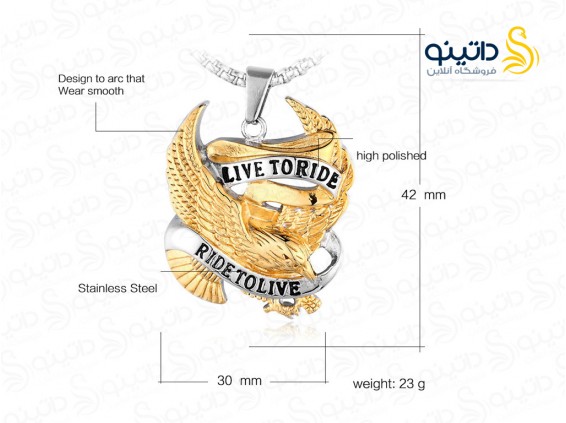 عکس گردنبند مردانه نماد سبک زندگی موتورسواری jewellery-10006 - انواع مدل گردنبند مردانه نماد سبک زندگی موتورسواری jewellery-10006