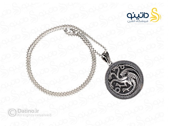 عکس گردنبند اژدها نماد خاندان تارگرین 10008 - انواع مدل گردنبند اژدها نماد خاندان تارگرین 10008
