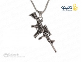 گردنبند مردانه اسلحه asg a15 جنگی jewellery-10012