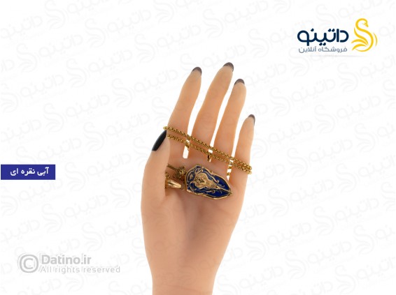 عکس گردنبند مردانه سپر شوالیه 11337 - انواع مدل گردنبند مردانه سپر شوالیه 11337