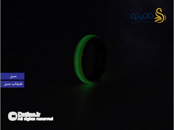 عکس حلقه شب تاب ساده رنگی 12150 - انواع مدل حلقه شب تاب ساده رنگی 12150