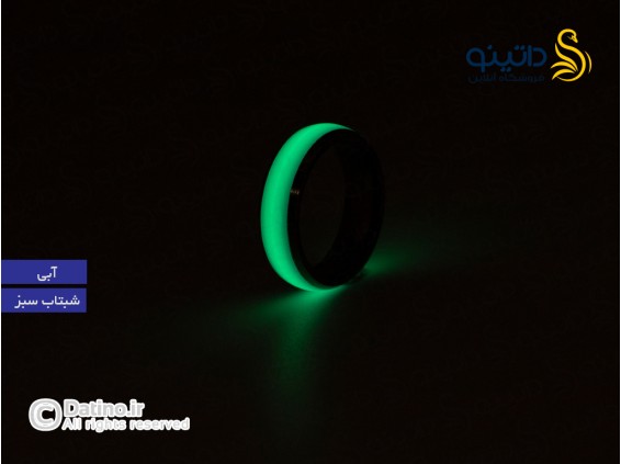 عکس حلقه شب تاب ساده رنگی 12150 - انواع مدل حلقه شب تاب ساده رنگی 12150