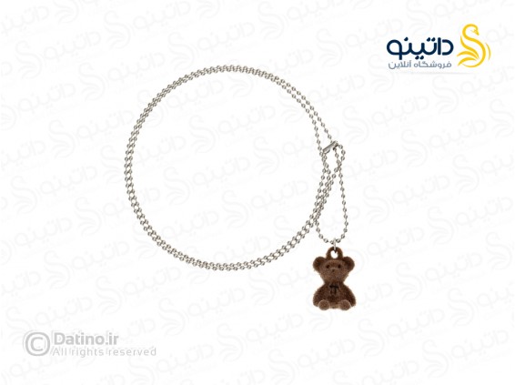 عکس گردنبند دخترانه خرس تدی 12283 - انواع مدل گردنبند دخترانه خرس تدی 12283