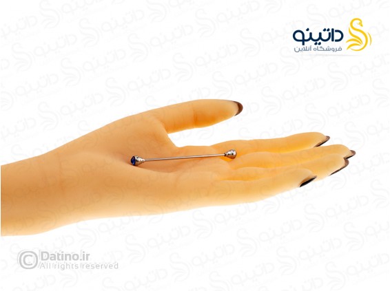 عکس سنجاق یقه پیراهن مردانه نگین دار آلفرد 12526 - انواع مدل سنجاق یقه پیراهن مردانه نگین دار آلفرد 12526