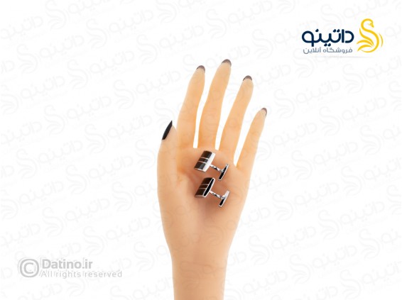 عکس دکمه سردست طرح انامل فرانسوی 14594 - انواع مدل دکمه سردست طرح انامل فرانسوی 14594