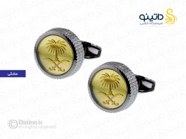 دکمه سردست طرح نخل و شمشیر 14600