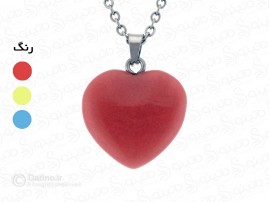 گردنبند زنانه شبتاب طرح قلب 14781