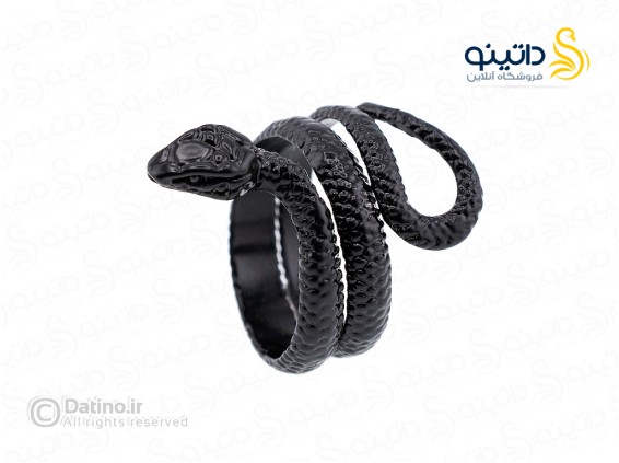 عکس انگشتر مردانه و زنانه مار مرجانی 14800 - انواع مدل انگشتر مردانه و زنانه مار مرجانی 14800