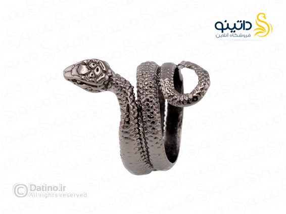 عکس انگشتر مردانه و زنانه مار مرجانی 14800 - انواع مدل انگشتر مردانه و زنانه مار مرجانی 14800