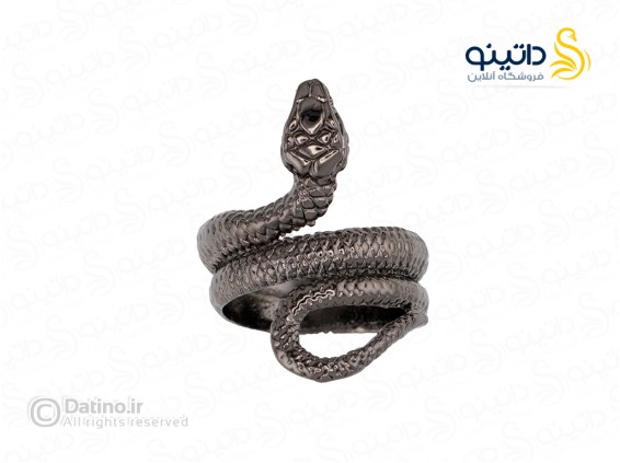 عکس انگشتر مردانه و زنانه مار مرجانی 14800 - انواع مدل انگشتر مردانه و زنانه مار مرجانی 14800