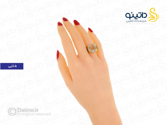 عکس انگشتر مردانه و زنانه طرح نعل اسب 14880 - انواع مدل انگشتر مردانه و زنانه طرح نعل اسب 14880