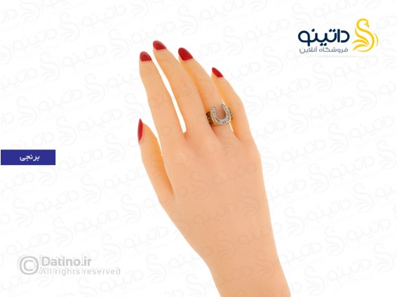 عکس انگشتر مردانه و زنانه طرح نعل اسب 14880 - انواع مدل انگشتر مردانه و زنانه طرح نعل اسب 14880