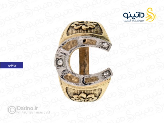 عکس انگشتر مردانه و زنانه طرح نعل اسب 14880 - انواع مدل انگشتر مردانه و زنانه طرح نعل اسب 14880