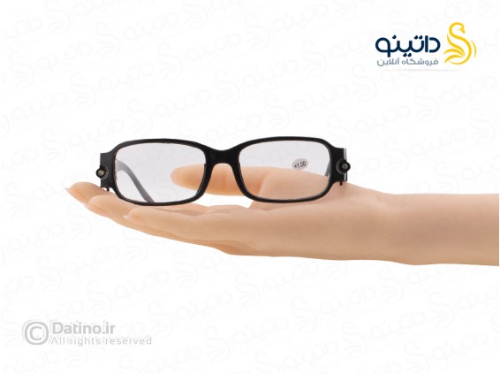 عکس عینک طبی مطالعه چراغ دار 14908 - انواع مدل عینک طبی مطالعه چراغ دار 14908