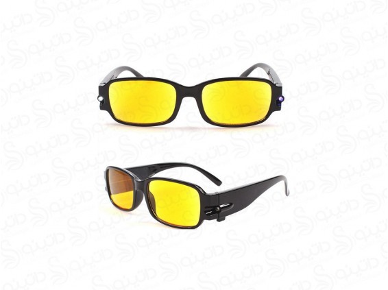 عکس عینک طبی مطالعه چراغ دار 14908 - انواع مدل عینک طبی مطالعه چراغ دار 14908