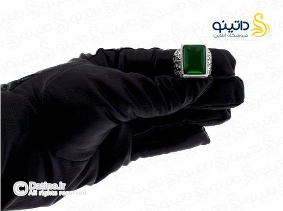 عکس انگشتر مردانه طرح سنتی روکو 14991 - انواع مدل انگشتر مردانه طرح سنتی روکو 14991