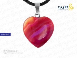 گردنبند زنانه سنگ طرح قلب 15064