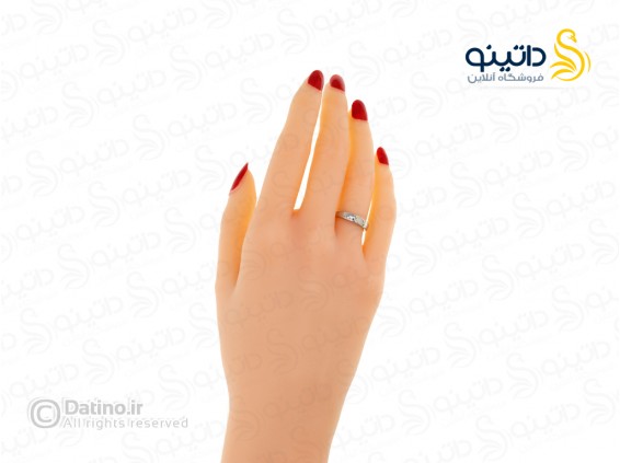 عکس انگشتر زنانه شبتاب طرح قلب 15386 - انواع مدل انگشتر زنانه شبتاب طرح قلب 15386
