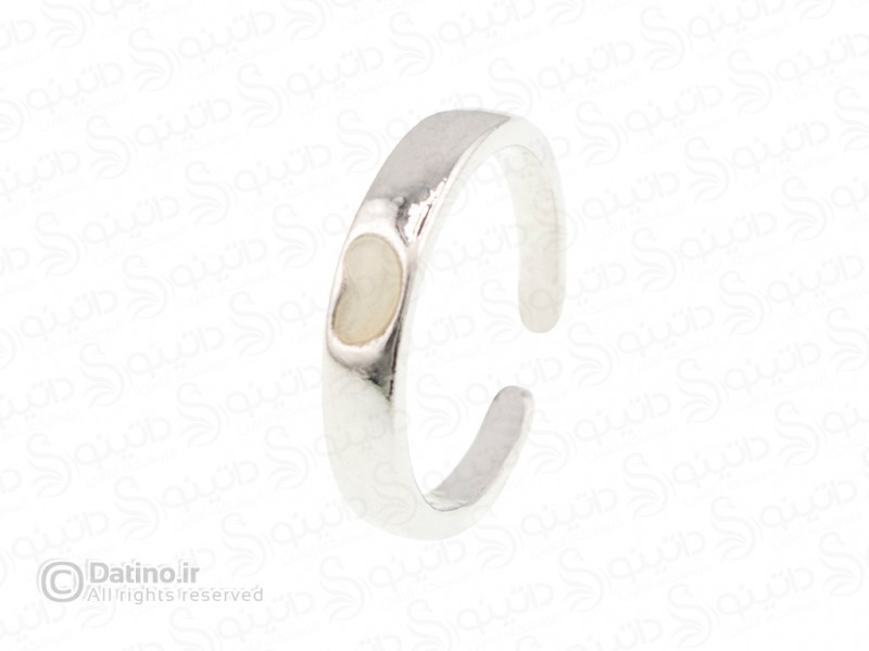 عکس انگشتر زنانه شبتاب طرح قلب 15386 - انواع مدل انگشتر زنانه شبتاب طرح قلب 15386