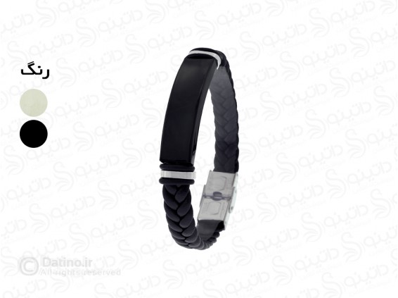 عکس دستبند مردانه طرح ساده تانگسی 15732 - انواع مدل دستبند مردانه طرح ساده تانگسی 15732