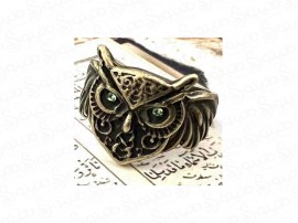 انگشتر طرح جغد ساده 16060