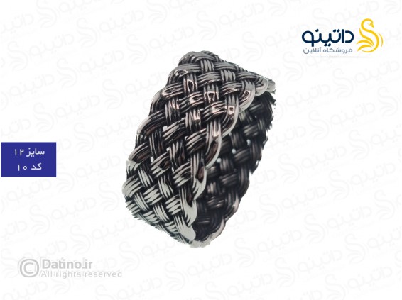 عکس انگشتر مردانه مدل R5 طرح گوتیک 16261 - انواع مدل انگشتر مردانه مدل R5 طرح گوتیک 16261