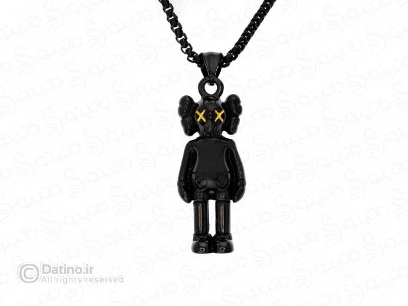 عکس گردنبند مردانه KAWS ربات دلقک 16362 - انواع مدل گردنبند مردانه KAWS ربات دلقک 16362