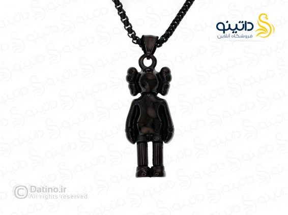 عکس گردنبند مردانه KAWS ربات دلقک 16362 - انواع مدل گردنبند مردانه KAWS ربات دلقک 16362