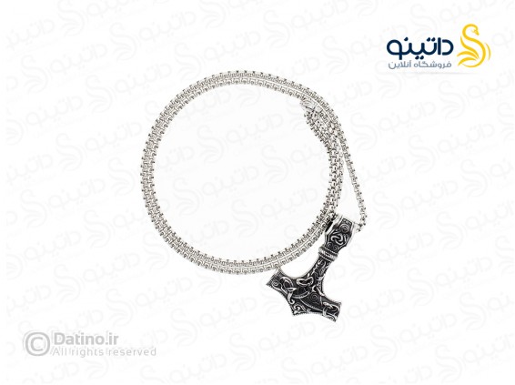 عکس گردنبند مردانه تبر میولنیر وایکینگ 16466 - انواع مدل گردنبند مردانه تبر میولنیر وایکینگ 16466