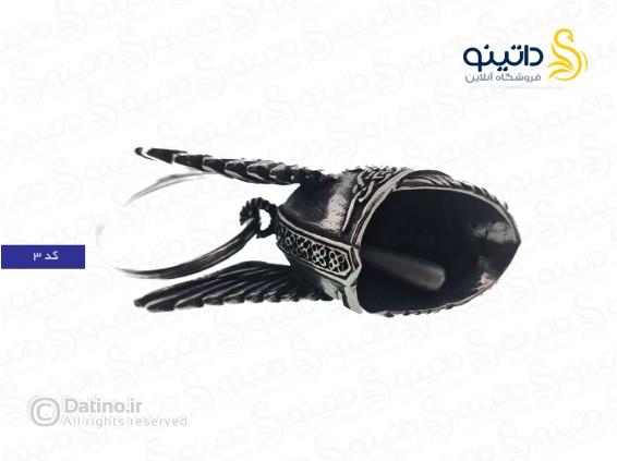 عکس گردنبند مردانه مدل R8 طرح اهریمن 16583 - انواع مدل گردنبند مردانه مدل R8 طرح اهریمن 16583