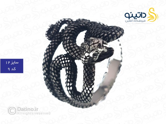 عکس انگشتر مردانه مدل R2 طرح گوتیک 16737 - انواع مدل انگشتر مردانه مدل R2 طرح گوتیک 16737