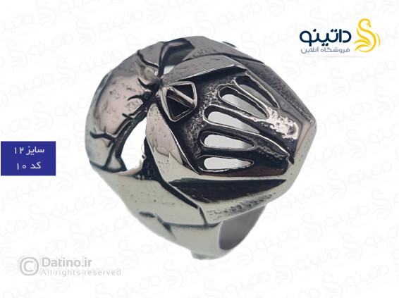 عکس انگشتر مردانه مدل R2 طرح گوتیک 16737 - انواع مدل انگشتر مردانه مدل R2 طرح گوتیک 16737