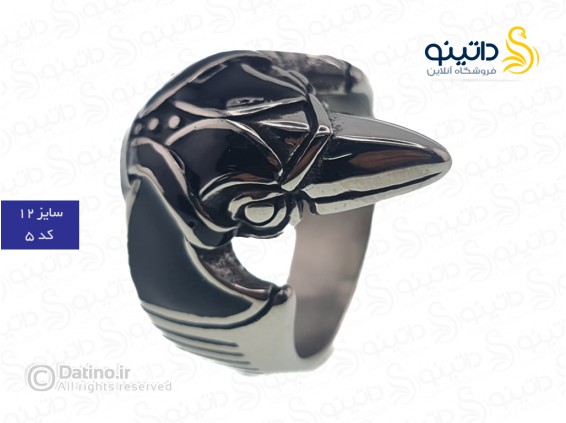 عکس انگشتر مردانه مدل R2 طرح گوتیک 16737 - انواع مدل انگشتر مردانه مدل R2 طرح گوتیک 16737
