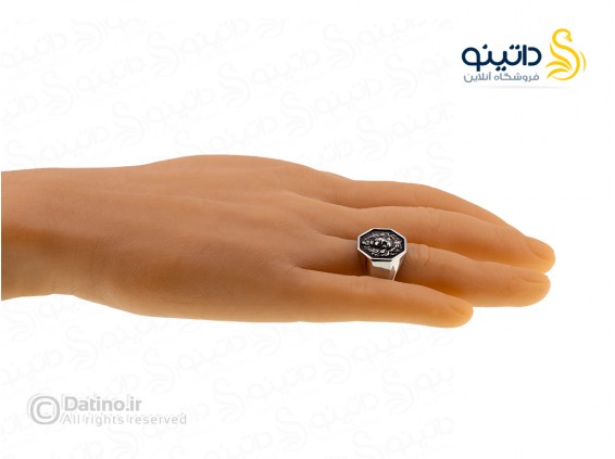 عکس انگشتر مردانه طرح شیر رومی 16963 - انواع مدل انگشتر مردانه طرح شیر رومی 16963
