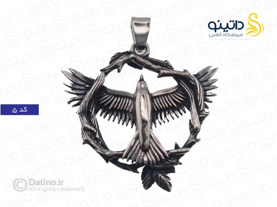 عکس گردنبند مردانه مدل R7 طرح اهریمن - انواع مدل گردنبند مردانه مدل R7 طرح اهریمن