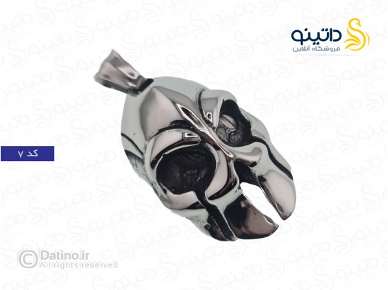 عکس گردنبند مردانه مدل R7 طرح اهریمن - انواع مدل گردنبند مردانه مدل R7 طرح اهریمن