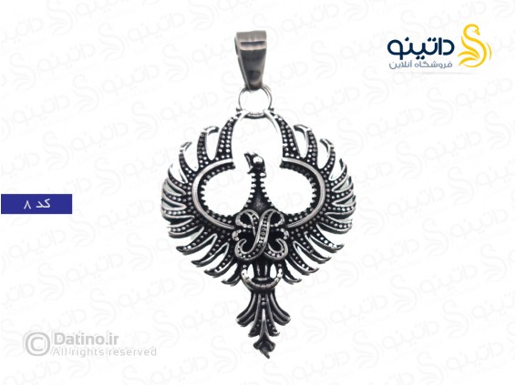 عکس گردنبند مردانه مدل R7 طرح اهریمن - انواع مدل گردنبند مردانه مدل R7 طرح اهریمن