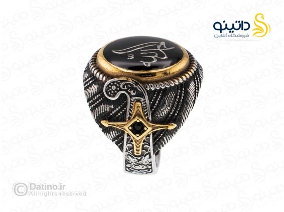 عکس انگشتر مردانه طرح الحمد لله 17796 - انواع مدل انگشتر مردانه طرح الحمد لله 17796