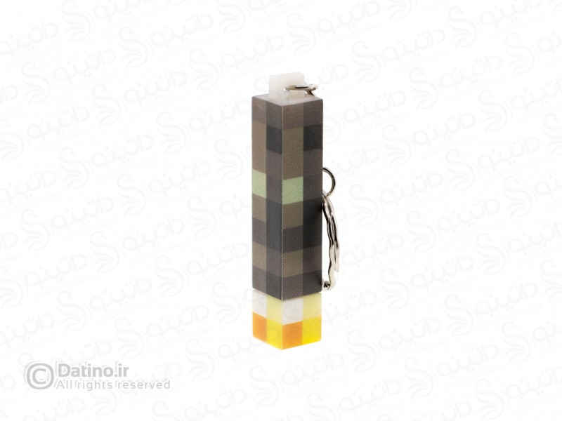 عکس جاکلیدی طرح مشعل چند رنگ ماینکرافت 18290 - انواع مدل جاکلیدی طرح مشعل چند رنگ ماینکرافت 18290