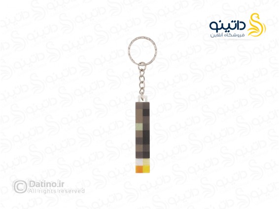 عکس جاکلیدی طرح مشعل چند رنگ ماینکرافت 18290 - انواع مدل جاکلیدی طرح مشعل چند رنگ ماینکرافت 18290