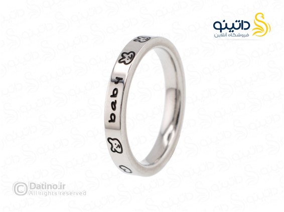عکس حلقه زنانه طرح فانتزی قلب و خرگوش 18442 - انواع مدل حلقه زنانه طرح فانتزی قلب و خرگوش 18442