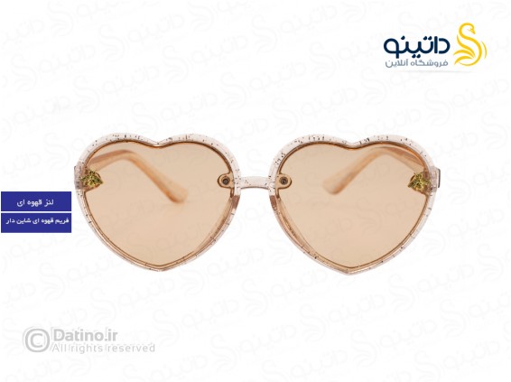 عکس عینک آفتابی دخترانه طرح قلب و زنبور 18526 - انواع مدل عینک آفتابی دخترانه طرح قلب و زنبور 18526