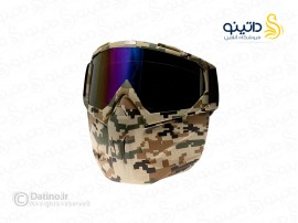 عینک موتورسواری طرح ارتشی دو لنز 18557 عینک موتورسواری طرح ارتشی دو لنز 18557