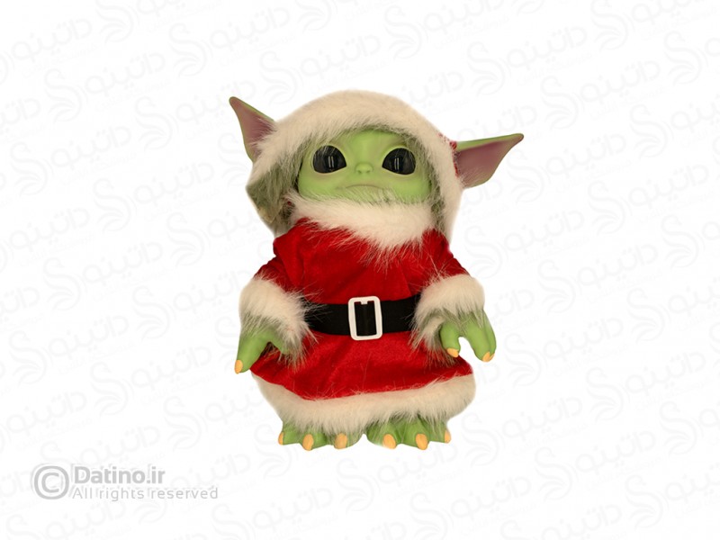 عکس فیگور بیبی یودا طرح کریسمسی 18602 - انواع مدل فیگور بیبی یودا طرح کریسمسی 18602