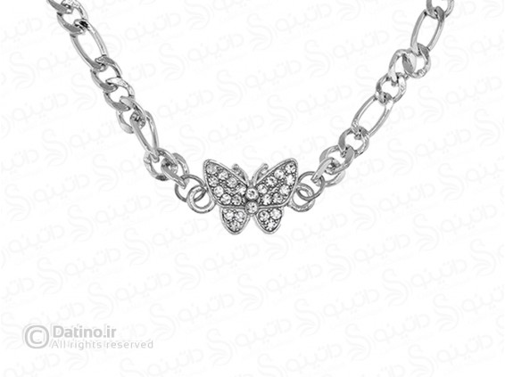 عکس گردنبند زنانه طرح پروانه آنجلیکا لوکس 18703 - انواع مدل گردنبند زنانه طرح پروانه آنجلیکا لوکس 18703
