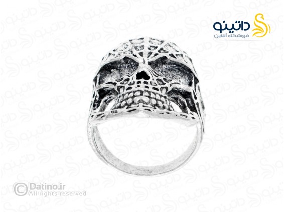 عکس انگشتر مردانه جمجمه مرد عنکبوتی 18730 - انواع مدل انگشتر مردانه جمجمه مرد عنکبوتی 18730