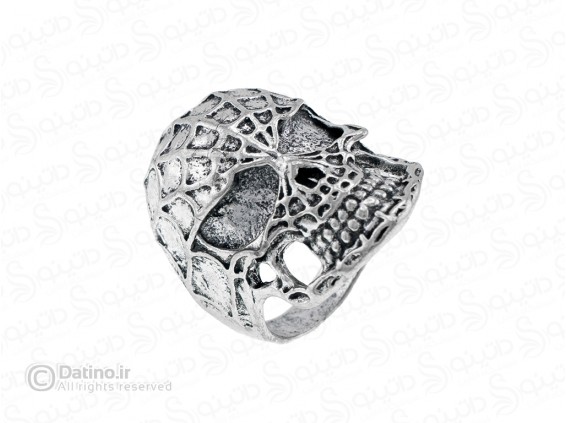عکس انگشتر مردانه جمجمه مرد عنکبوتی 18730 - انواع مدل انگشتر مردانه جمجمه مرد عنکبوتی 18730