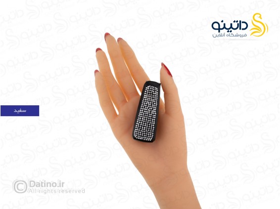عکس گیره نگهدارنده عینک خودرو نگین دار 18739 - انواع مدل گیره نگهدارنده عینک خودرو نگین دار 18739