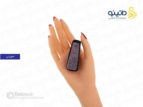 عکس گیره نگهدارنده عینک خودرو نگین دار 18739 - انواع مدل گیره نگهدارنده عینک خودرو نگین دار 18739